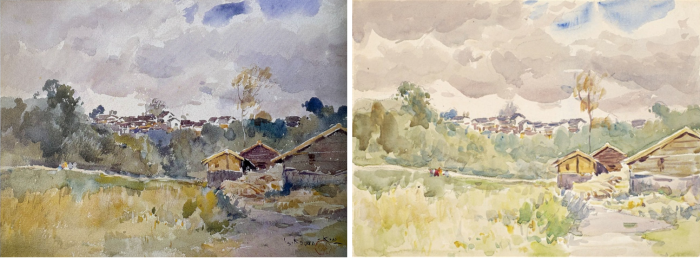 2025年北美館展覽相關：倪蔣懷臨摹石川欽一郎《伊勢路》